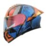 CASCO RODA PILOT AZ/NJA GUN MICA NARANJA L ABATIBLE SVS