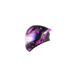 Casco Roda Pilot Rosa Grrrowl Mica Rosa Abatible Svs