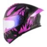 Casco Roda Pilot Rosa Grrrowl Mica Rosa Abatible Svs