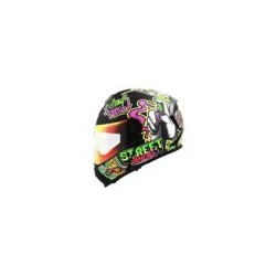 CASCO RODA REVENGE PRO LED NG MT STREET ROJA ABA SVS