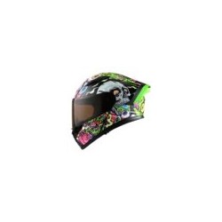 Casco Roda Force Evo Negro Monster Mash Abatible Mica Humo Svs