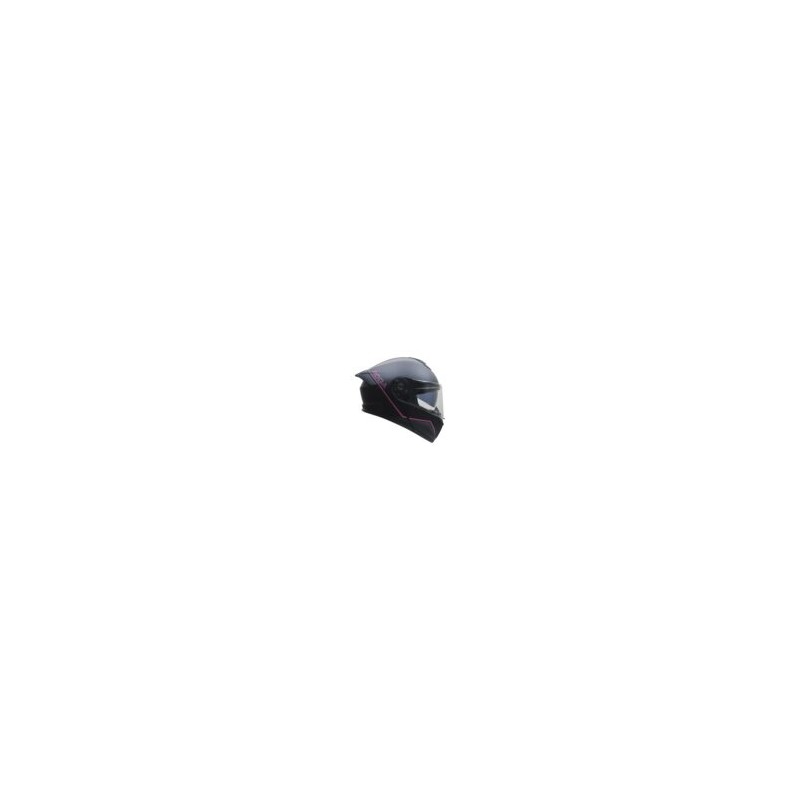 CASCO RODA FORCE NEGRO ROSA MATE L ABATIBLE SVS