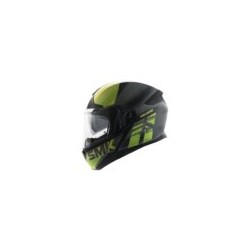CASCO SMK GULLWING NEGRO AMARILLO MATE TOURLEADER GL646 L ABATIBLE SVS