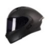 CASCO RODA RUSH NEGRO MATE LOGO ROJO MICA HUMO M ABATIBLE SVS
