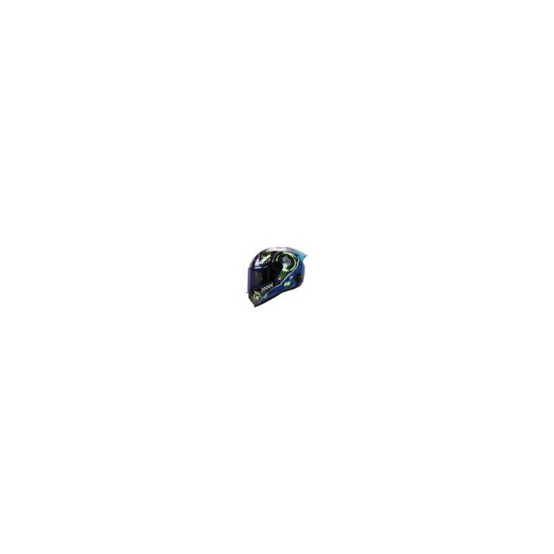 CASCO SHAFT SH560 AMARILLO CAMALEON MOTION L CERRADO MICA IRIDIUM AZUL