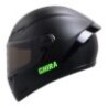 CASCO GHIRA GHEVOLV NEGRO MATE MICA HUMO CERRADO