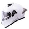 CASCO RODA COURSE BLANCO LOGO GRIS CERRADO SVS