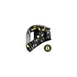Casco Shaft Sh582Sp Negro People Walking Mica Plateada Cerrado