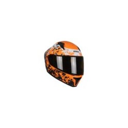 CASCO RODA DRIFT NARANJA MATE FRACTAL RISE L CERRADO MICA HUMO SVS