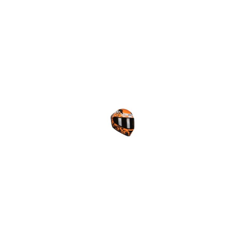 CASCO RODA DRIFT NARANJA MATE FRACTAL RISE L CERRADO MICA HUMO SVS