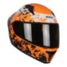 CASCO RODA DRIFT NARANJA MATE FRACTAL RISE L CERRADO MICA HUMO SVS
