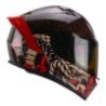 Casco Roda Drift Rojo Mamba S Cerrado Mica Humo Svs