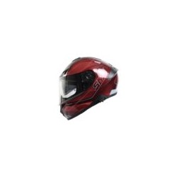 CASCO SMK TYPHOON ROJO MYSTIC GL336 CERRADO SVS