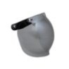 MICA BURBUJA CROMADA CASCO VINTAGE RODA