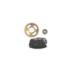 ENGRANE 36X14 CADENA 428X116L SET ITALIKA AT 125 (17-20) RODA