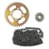 ENGRANE 36X14 CADENA 428X116L SET ITALIKA AT 125 (17-20) RODA
