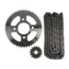 ENGRANE 46X15 CADENA 428HOX136L SET BAJAJ PULSAR NS 160 (20-24) CHOHO