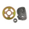 ENGRANE 46X15 CADENA 428HOX136L SET BAJAJ PULSAR NS 160 (20-24) RODA