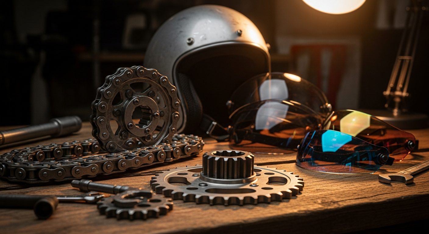 Refacciones y cascos para moto